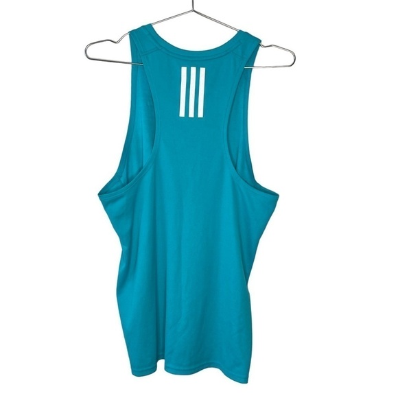 ADIDAS Climacool Tank Top Reflective Stripe Back Sporty Athleisure - Picture 2 of 9